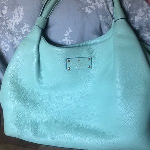 Mint green Kate spade purse